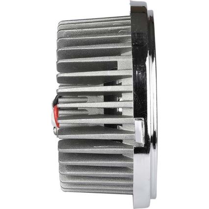LED Einbaustrahler LED/20W/230V 4000K 40°/20° d 11 cm glänzendes Chrom