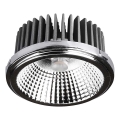 LED Einbaustrahler LED/20W/230V 6400K 40°/20° d 11 cm glänzendes Chrom