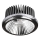 LED Einbaustrahler LED/20W/230V 6400K 40°/20° d 11 cm glänzendes Chrom