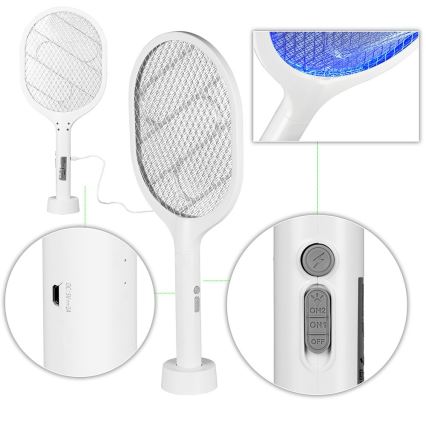 LED Elektrische Insektenfalle 2in1 800 mAh/5V