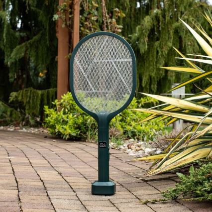 LED Elektrische Insektenfalle 2in1 mit LCD-Display 1200 mAh/5V grün