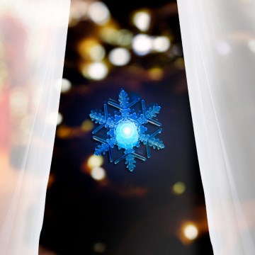 LED-Fensterdekoration/2xCR2032