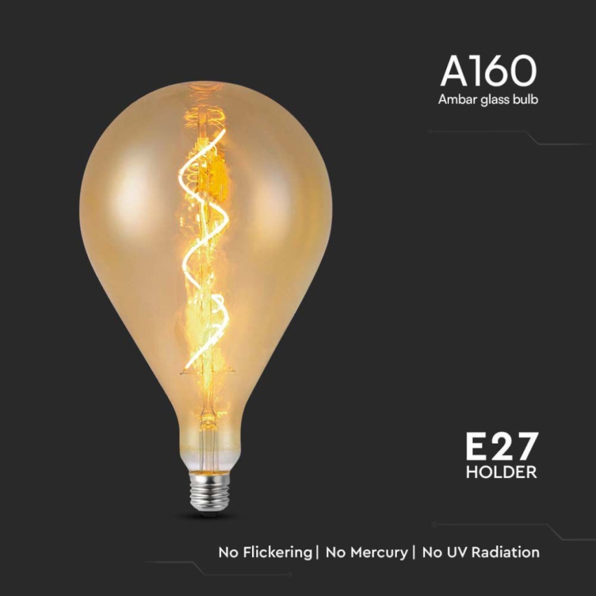 LED-Filamentlampe A160 E27/4W/230V 1800K