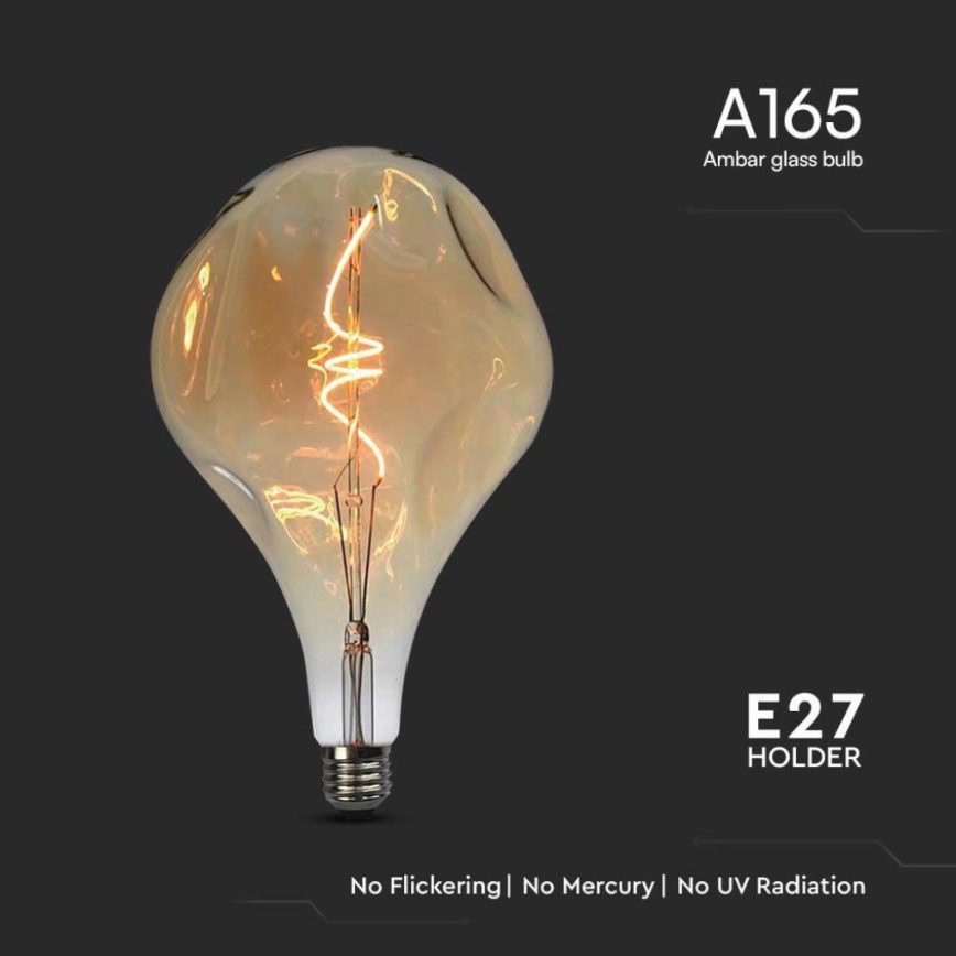 LED-Filamentlampe A165 E27/4W/230V 1800K