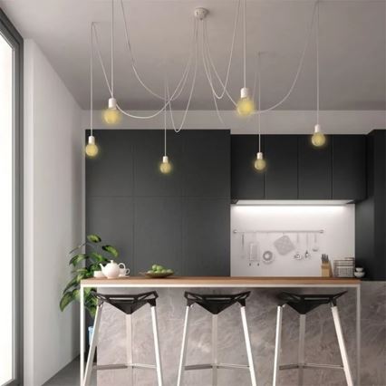 LED-Glühbirne WEISSER FILAMENT A60 E27/9W/230V 3000K