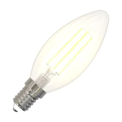LED-Glühbirne WEISSER FILAMENT C35 E14/4,5W/230V 3000K