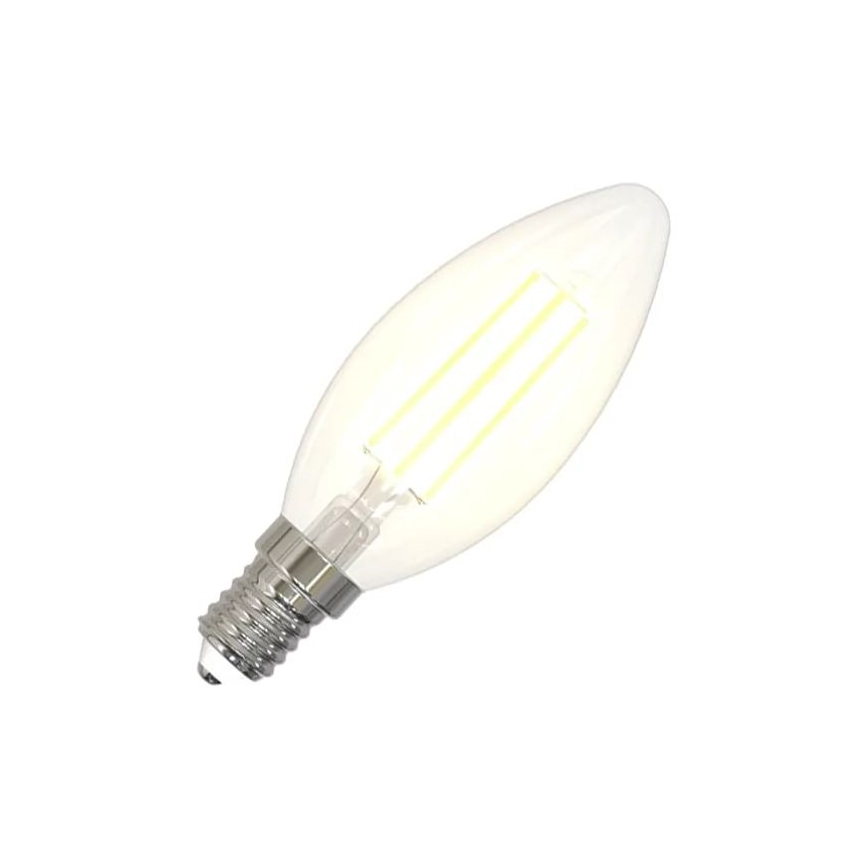 LED-Glühbirne WEISSER FILAMENT C35 E14/4,5W/230V 3000K