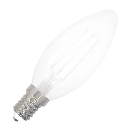 LED-Glühbirne WEISSER FILAMENT C35 E14/4,5W/230V 4000K