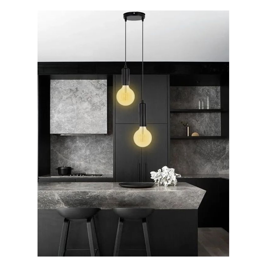 LED-Glühbirne WEISSER FILAMENT G125 E27/13W/230V 3000K