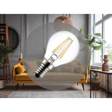 LED-Filamentlampe G45 E14/6W/230V 4000K