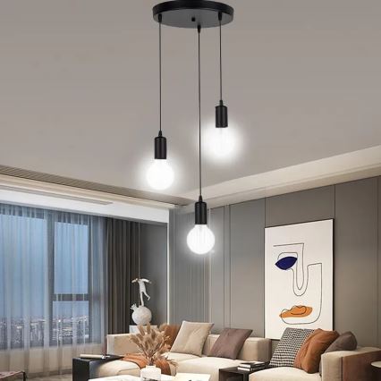 LED-Glühbirne WEISSER FILAMENT G95 E27/13W/230V 4000K