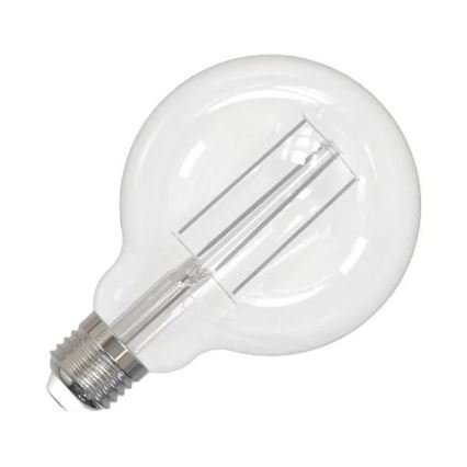 LED-Glühbirne WEISSER FILAMENT G95 E27/13W/230V 4000K