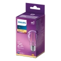 LED-Filamentlampe VINTAGE Philips A60 E27/2,2W/230V 2700K
