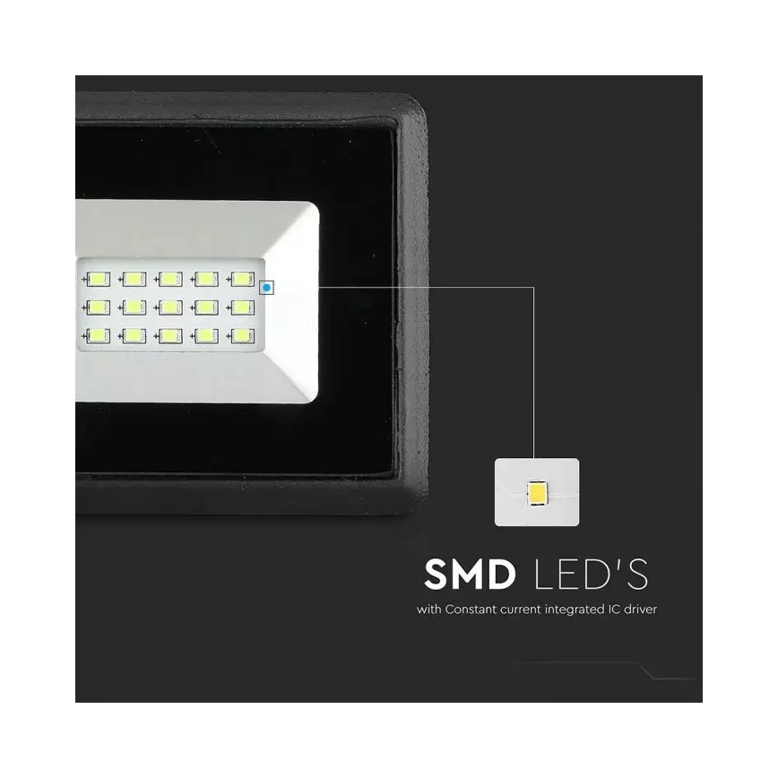 LED-Flutlicht LED/10W/230V IP65 grünes Licht