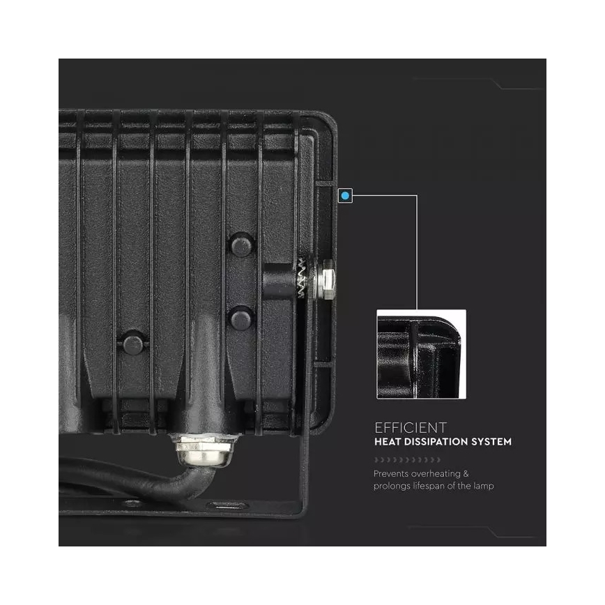 LED-Flutlicht LED/10W/230V IP65 grünes Licht