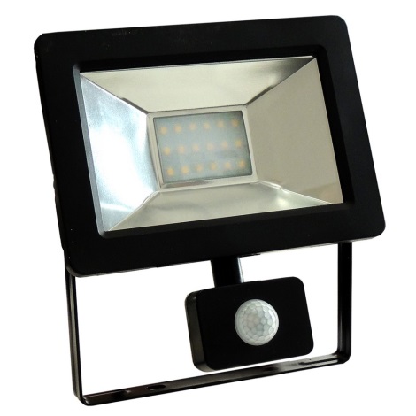 LED-Flutlicht mit Sensor NOCTIS 2 SMD-LED/20W/230V 1250lm schwarz IP44