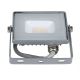 LED-Flutlicht SAMSUNG CHIP LED/10W/230V IP65 4000K grau
