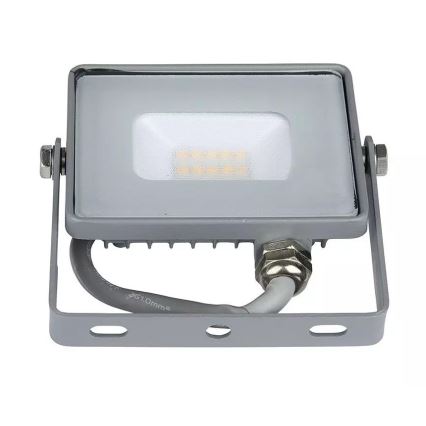 LED-Flutlicht SAMSUNG CHIP LED/10W/230V IP65 4000K grau