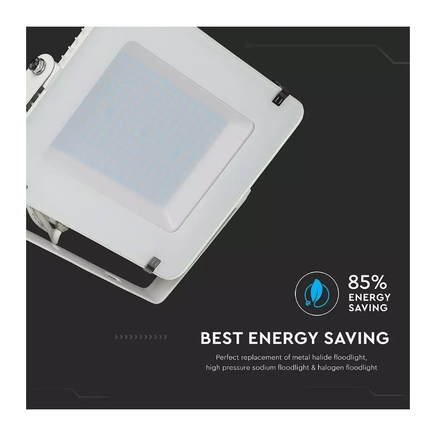 LED-Flutlicht SAMSUNG CHIP LED/150W/230V 3000K IP65 weiß