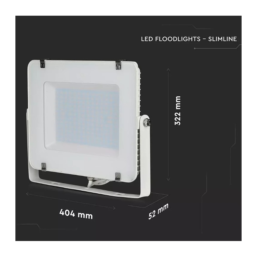 LED-Flutlicht SAMSUNG CHIP LED/150W/230V 3000K IP65 weiß
