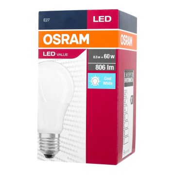 LED Glühbirne A60 E27/9,5W/230V 4000K - Osram