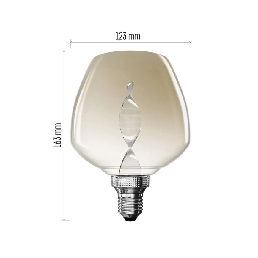 LED-Glühbirne DECO VINTAGE S123 E27/3,5W/230V 1800K
