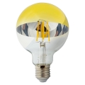 LED-Glühbirne DECOR MIRROR G95 E27/8W/230V gold