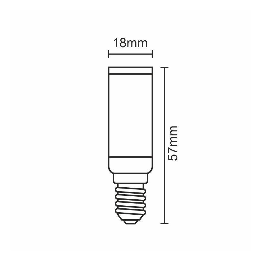 LED Glühbirne E14/5W/230V 2800K