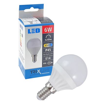 LED Glühbirne E14/6W/230V 6500K