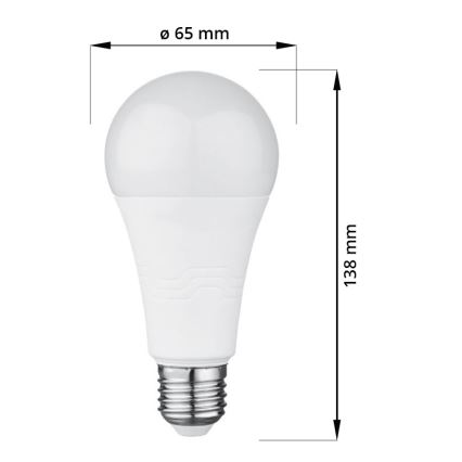 LED-Glühbirne E27/18W/230V 6000K 2000 lm