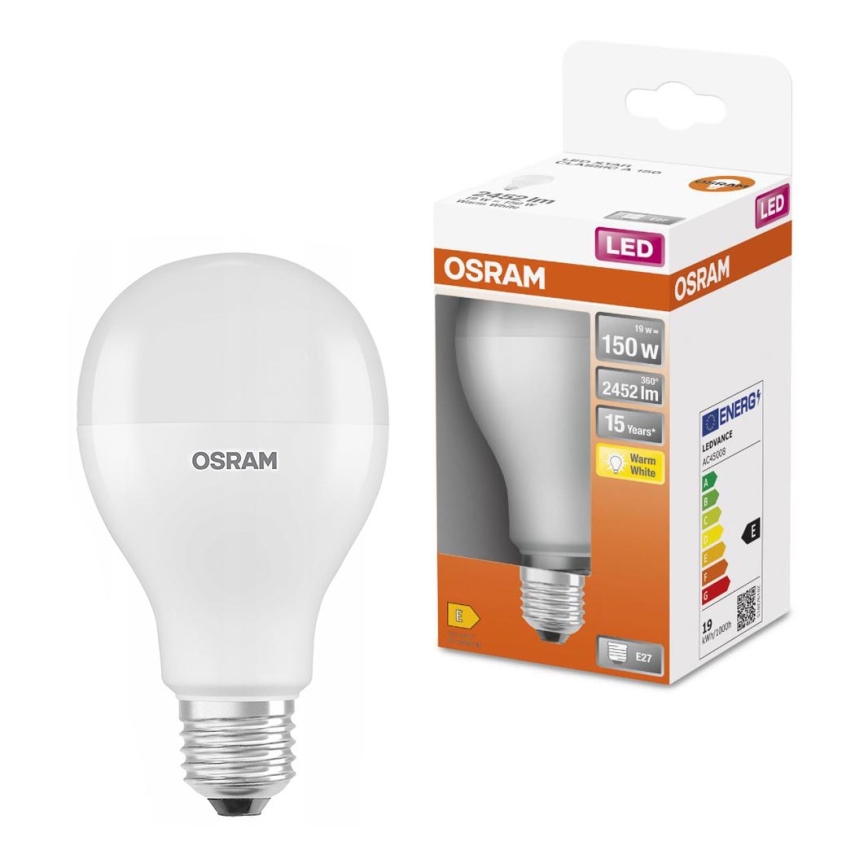 LED-Glühbirne E27/19W/230V 2700K - Osram