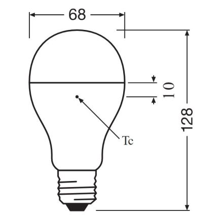 LED-Glühbirne E27/19W/230V 2700K - Osram