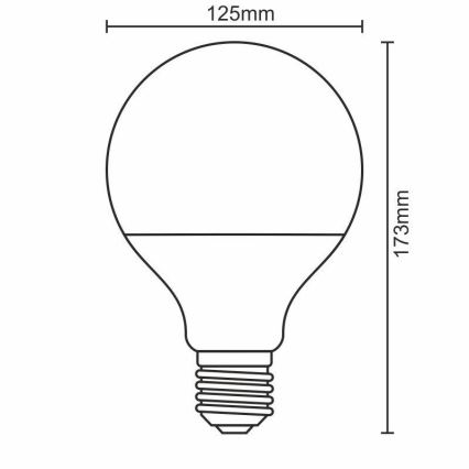 LED Glühbirne E27/20W/165-265V 3000K