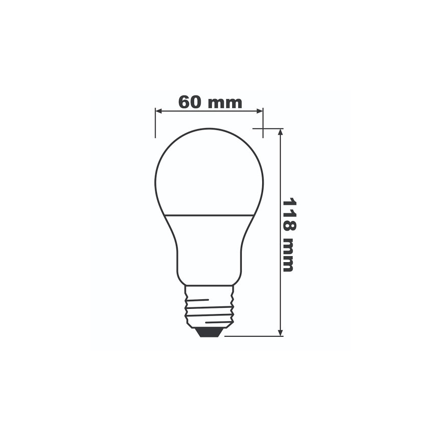 LED-Glühbirne ECO E27/13W/230V 4000K 1521lm