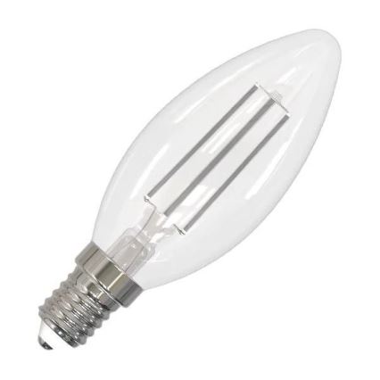 LED-Glühbirne WHITE FILAMENT C35 E14/4,5W/230V 3000K