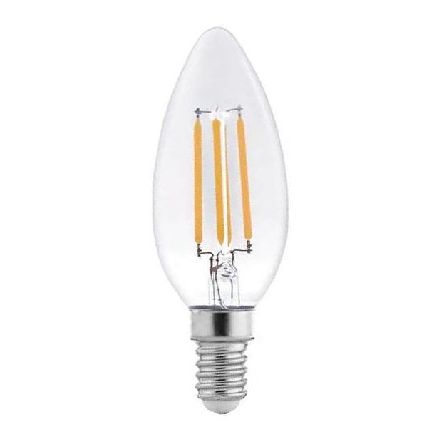 LED-Glühbirne FILAMENT C35 E14/4W/230V 4000K