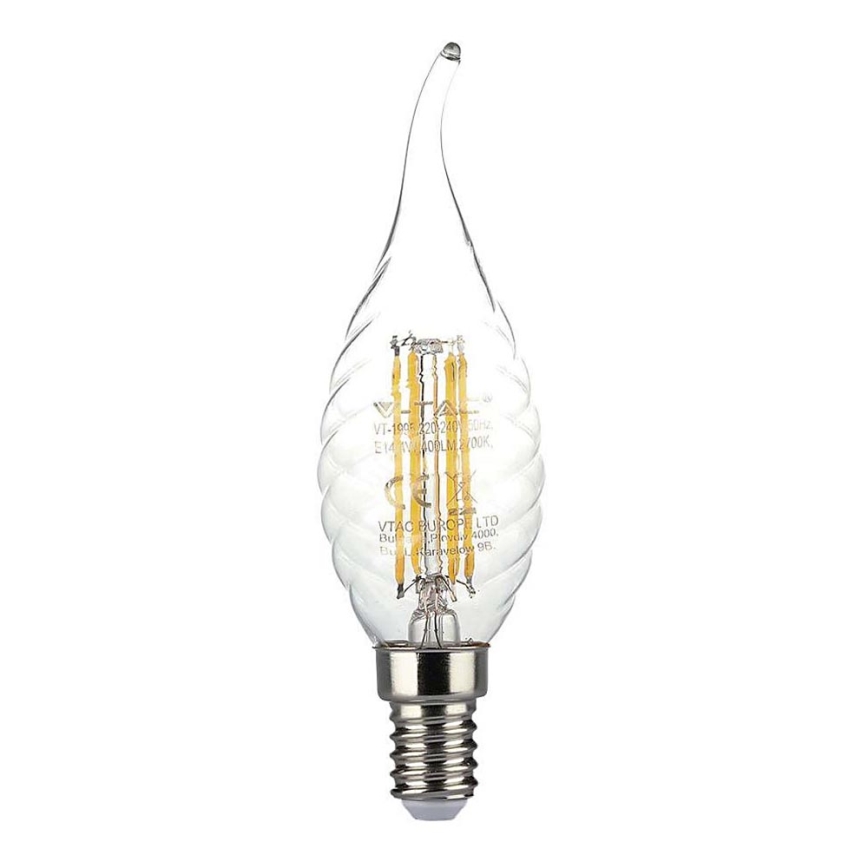 LED Glühbirne FILAMENT E14/4W/230V 3000K