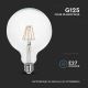 LED Glühbirne FILAMENT G125 E27/12W/230V 3000K