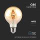 LED-Glühbirne FILAMENT G80 E27/4W/230V 2200K