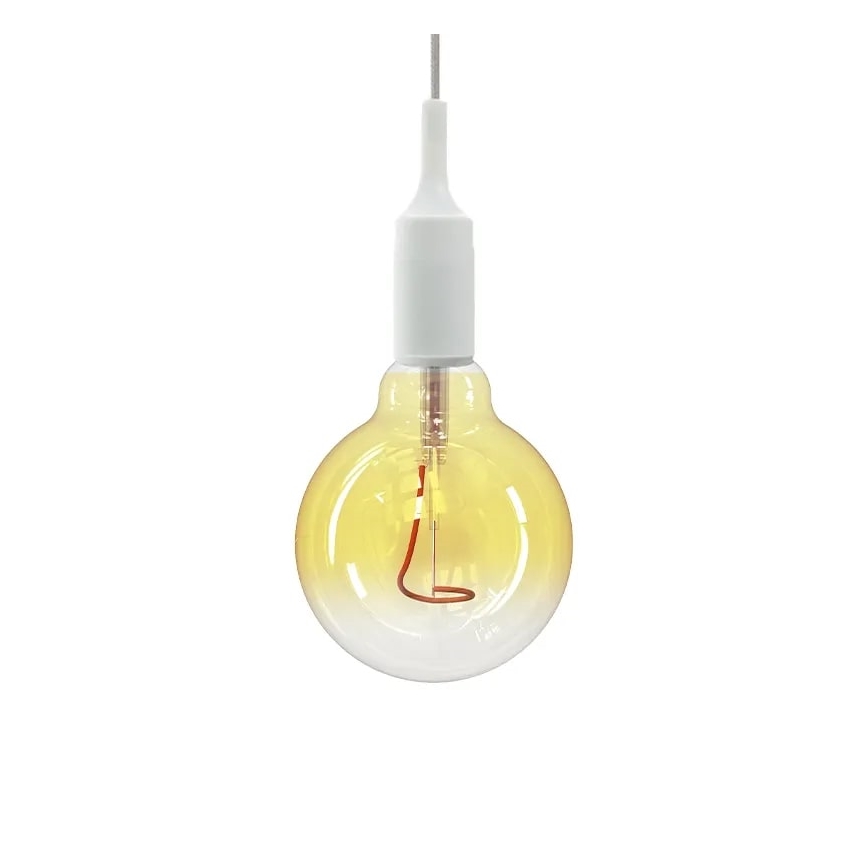LED-Glühbirne FILAMENT SHAPE G95 E27/4W/230V 1800K gelb