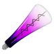 LED-Glühbirne FILAMENT SHAPE T110 E27/5W/230V 1800K violett