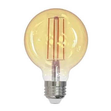 LED-Glühbirne FILAMENT SLIM VINTAGE G80 E27/4,5W/230V 1800K