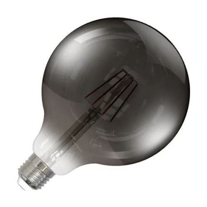 LED-Glühbirne FILAMENT SMOKE G125 E27/4W/230V 2000K