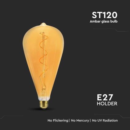 LED-Glühbirne FILAMENT ST120 E27/4W/230V 2700K