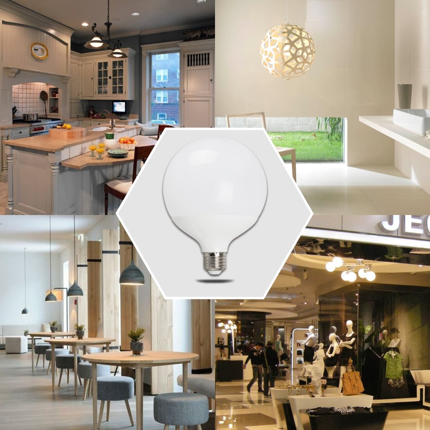 LED-Glühbirne G120 E27/20W/230V 6500K - Aigostar