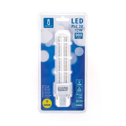 LED Glühbirne G24D-3/12W/230V 3000K - Aigostar