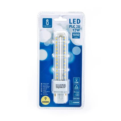 LED Glühbirne G24D-3/12W/230V 4000K - Aigostar