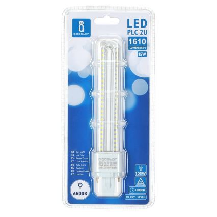 LED-Glühbirne G24D-3/15W/230V 6500K - Aigostar