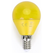 LED Glühbirne G45 E14/4W/230V gelb - Aigostar 100003OGA