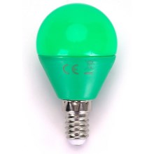 LED-Glühbirne G45 E14/4W/230V grün - Aigostar